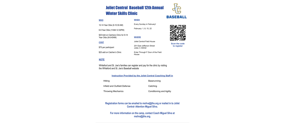 JTC Winter Skills Camp