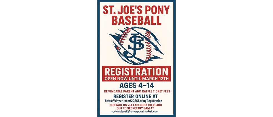 SPRING 2026 REGISTRATION IS NOW OPEN